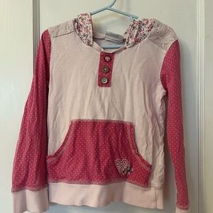 Naartjie hoodie top long sleeve